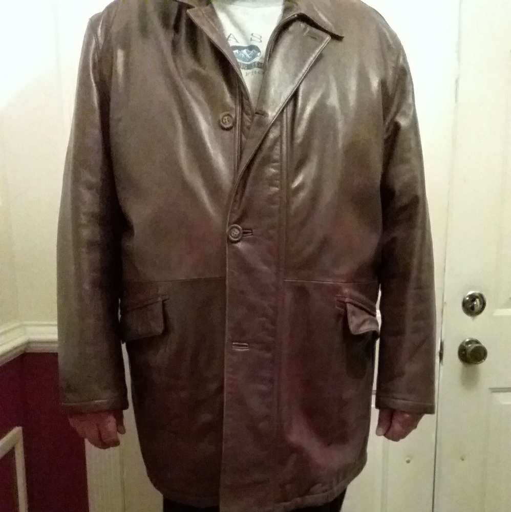 Boyd's of Philadelphia mens leather jacket